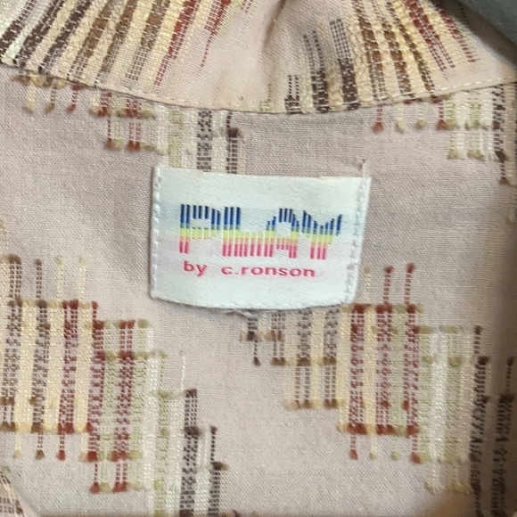 Baby pink retro blouse - Picture 4 of 4